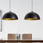 vidaXL Plafondlampen 2 st in hoogte verstelbaar halfrond, Maison & Meubles, Lampes | Autre, Verzenden