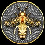 Niue. 5 Dollars 2023 Nature Bee - Antique Finish, 2 Oz, Timbres & Monnaies, Monnaies | Europe | Monnaies non-euro