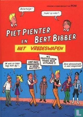 Piet Pienter en Bert Bibber - Het vredeswapen - 1984, Boeken, Stripverhalen, Zo goed als nieuw, Eén stripboek, Verzenden
