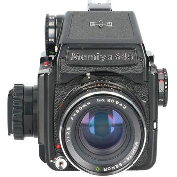 Tweedehands Mamiya M645j met Sekor-C 80/2.8 CM2566, Ophalen of Verzenden
