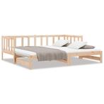 Grenen Slaapbank 90x190 + Onderschuif - Retour Deal!, Verzenden, Nieuw