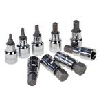 Inbus doppenset 9 delig met 1/2 aansluiting, Ophalen of Verzenden