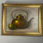 Decoratief ornament (2) - Schilderijen, Olieverf op doek:, Antiek en Kunst