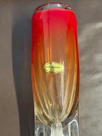 Adam Jablonski - Studio Glas Vase um 1990 mit Etikett +, Antiek en Kunst