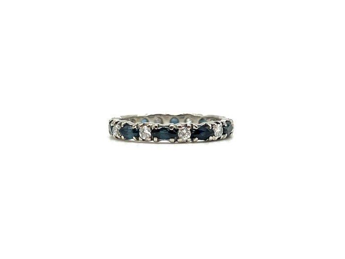 Zonder Minimumprijs - Ring - 18 karaat Witgoud - 0.30ct. tw., Handtassen en Accessoires, Ringen