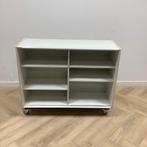 Tweedehands verrijdbare schoolkast vv 4 legborden  98x120x45, Huis en Inrichting, Kasten | Overige, Gebruikt