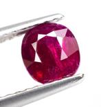 Zonder Minimumprijs Robijn - 1.03 ct - Bellerophon Gemlab -, Handtassen en Accessoires, Edelstenen, Nieuw