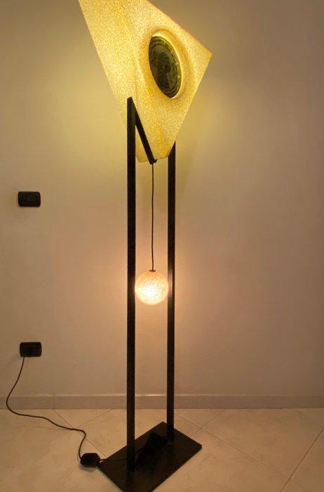Luciano Sartini - Lamp - Metaal, Plastic - Singleton uniek, Antiek en Kunst, Antiek | Verlichting
