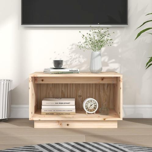 vidaXL Meuble TV 60x35x35 cm Bois de pin massif, Maison & Meubles, Armoires | Mobilier de télévision, Neuf, Envoi