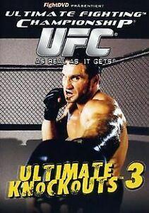 UFC - Ultimate Knockouts 3  DVD, Cd's en Dvd's, Dvd's | Overige Dvd's, Zo goed als nieuw, Verzenden