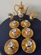 Bavaria - Koffieservies - Porselein, Verguld