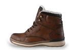 Mustang Veterboots in maat 44 Cognac | 5% extra korting, Kleding | Heren, Schoenen, Overige kleuren, Verzenden, Boots, Mustang