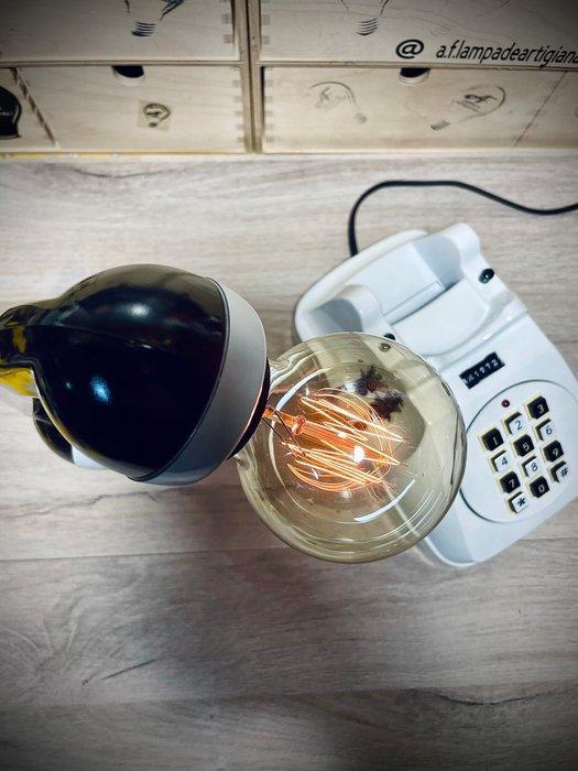 Tafellamp - Plastic, Koper, Metaal - Opera gemaakt door AF, Antiek en Kunst, Curiosa en Brocante