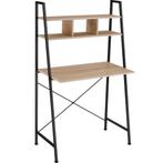 tectake Bureau Exeter 85,5x46,5x140cm - Industrieel licht ho, Huis en Inrichting, Verzenden, Nieuw