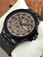 Edox - Delfin Mecano Automatic Skeleton Black -, Handtassen en Accessoires, Horloges | Heren, Nieuw