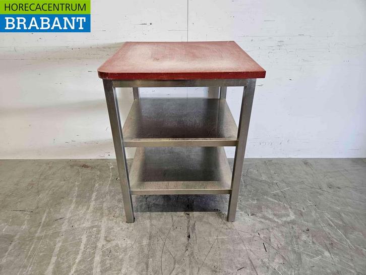 RVS Polyethyleen PE Snijtafel Werktafel 70 x 70 x 92 cm, Zakelijke goederen, Horeca | Meubilair en Inrichting, Ophalen of Verzenden