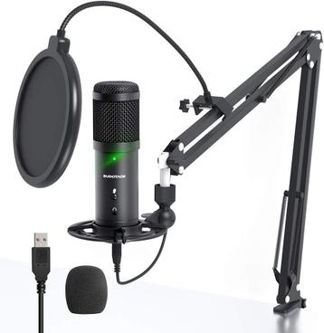 SUDOTACK Professionele ST900 Streaming Microfoon, 192 KHz...