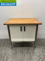 Armoire de travail en acier inoxydable Table de travail 90,5, Verzenden