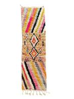 Moderne Marokkaanse lopers, met de hand geweven wol, in een, Huis en Inrichting, Nieuw