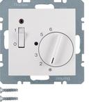 Thermostat dambiance Hager Berker avec interrupteur LED à, Verzenden