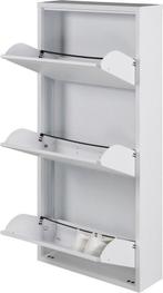 2dekans | SPINDER DESIGN BILLY 3 Schoenenkast - Wit, Ophalen of Verzenden, Nieuw
