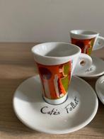 FOLLIET - Nicole BLAS - Koffieservies (12) - Keramiek -