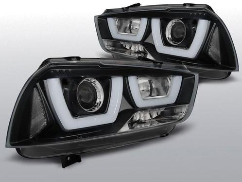 Koplampen Tube Light | Dodge Charger LX II 2011-2015 | zwart, Auto-onderdelen, Verlichting, Ophalen of Verzenden
