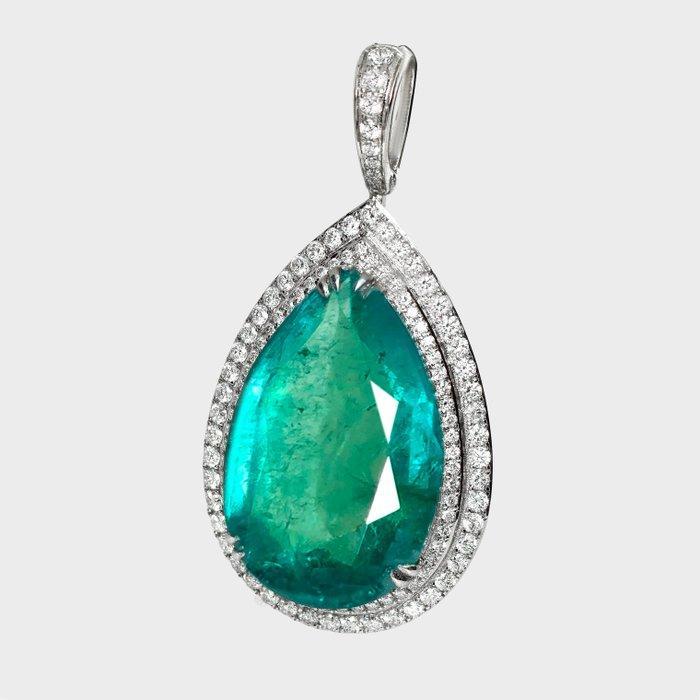 Zonder minimumprijs - Hanger - 18 karaat Witgoud, IGI 14,87, Bijoux, Sacs & Beauté, Bijoux anciens