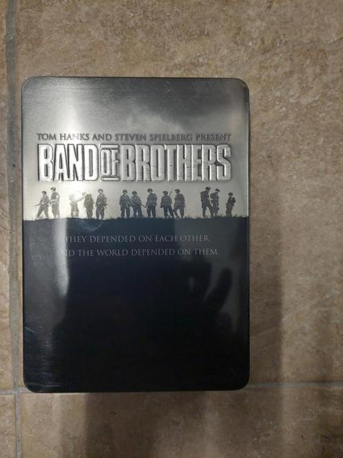 Band of Brothers steelbook edition (dvd tweedehands film), CD & DVD, DVD | Action, Enlèvement ou Envoi