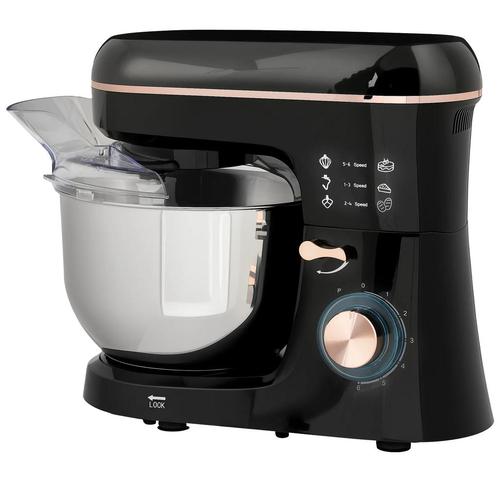 TRUUSK Keukenmachine 5,5L RVS Kom 1400W - 6+P Snelheid - Met, Huis en Inrichting, Keuken | Keukenelementen, Verzenden