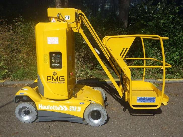 Veiling: Masthoogwerker Haulotte Star 10 Elektrisch 10m 2013, Zakelijke goederen, Machines en Bouw | Liften, Steigers en Ladders