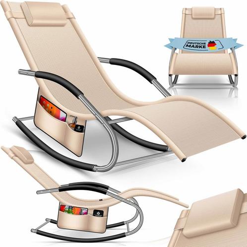 KESSER® Relaxstoel - Ligstoel - Tuinstoel - Weerbestendig -, Huis en Inrichting, Woonaccessoires | Overige, Verzenden