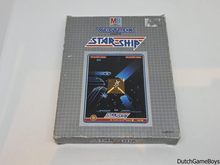 Vectrex - MB - Starship - Boxed, Games en Spelcomputers, Spelcomputers | Overige, Gebruikt, Verzenden