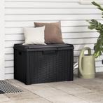 vidaXL Tuinbox met zitkussen 125 L polypropeen, Tuin en Terras, Verzenden, Nieuw
