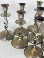 Kandelaar (12) - Messing - Tafel kandelaars, Antiek en Kunst