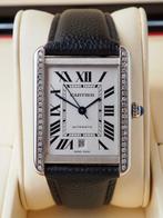 Cartier - Tank Solo XL Diamond Automatic - 3515 - Heren -, Handtassen en Accessoires, Horloges | Heren, Nieuw