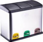 2dekans | Dirt Devil - Pedaalemmer - 3x 15L - Prullenbak, Huis en Inrichting, Woonaccessoires | Prullenbakken, Ophalen of Verzenden