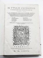Manuzio / Cicerone - Familiarivm Epistolarum - 1573