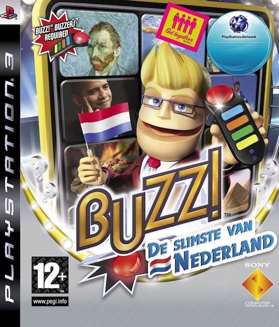Buzz! de Slimste van Nederland (PS3 Games), Games en Spelcomputers, Games | Sony PlayStation 3, Zo goed als nieuw, Ophalen of Verzenden