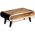 vidaXL Salontafel 90x55x39 cm ruw mangohout, Huis en Inrichting, Tafels | Salontafels, Verzenden, Nieuw