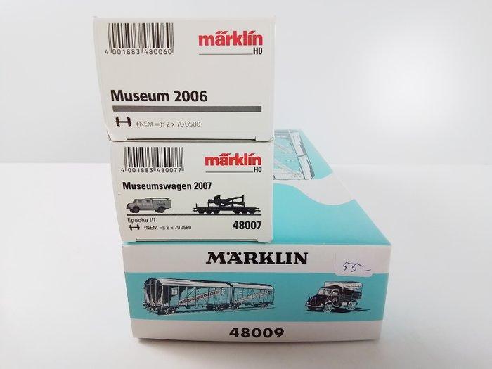 Märklin H0 - 48006/48007/48009 - Modeltrein (3) - 3 x, Hobby en Vrije tijd, Modeltreinen | H0