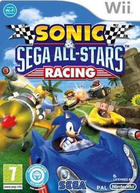 Sonic & Sega All Stars Racing (Wii Games), Games en Spelcomputers, Games | Nintendo Wii, Zo goed als nieuw, Ophalen of Verzenden