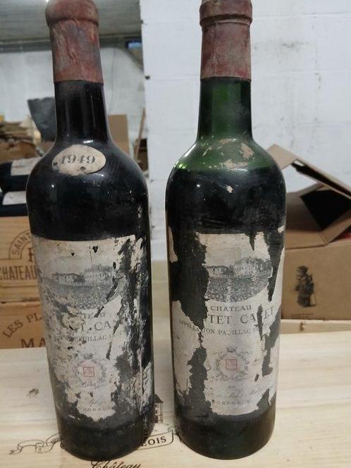 1949 Château Pontet Canet (Cruse et Fils bottling) -, Verzamelen, Wijnen