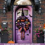 Deurcover Halloween polyester 90x180 cm per stuk, Huis en Inrichting, Woonaccessoires | Kunstplanten en Kunstbloemen, Nieuw