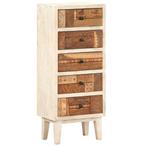 vidaXL Armoire à tiroirs 45 x 30 x 105 cm Bois de, Maison & Meubles, Verzenden, Neuf