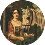 John Frederick Herring Sr (1795-1865) - Woman and horse