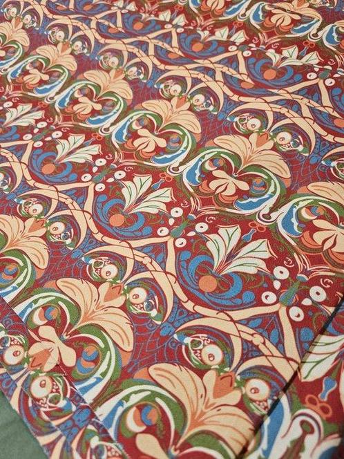 TESSUTO William Morris Art Nouveau, Arts and Crafts -, Antiek en Kunst, Antiek | Tapijten, Tafelkleden en Textiel