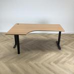 hoekbureau (links) met kabel doorvoer 180x120 cm, beuken -, Huis en Inrichting, Bureaus, Gebruikt, Bureau