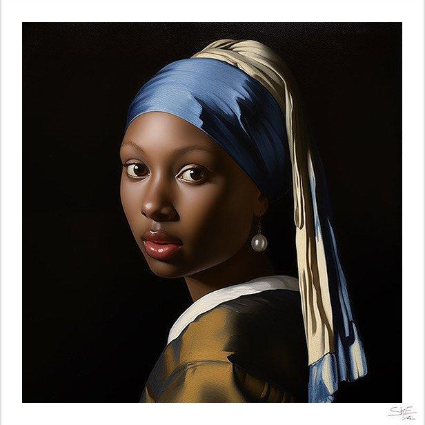 SKE - Reflet dÉbène, Antiek en Kunst, Kunst | Designobjecten