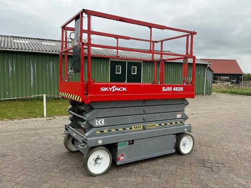 Veiling: Schaarlift Skyjack SJIII 4626 Elektrisch 9.9m, Zakelijke goederen, Machines en Bouw | Liften, Steigers en Ladders, Ophalen